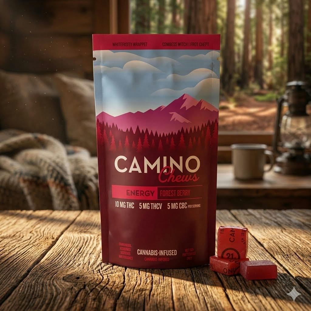 Product Camino | Forest Berry Chews | Gummies | 10ct | 100mg