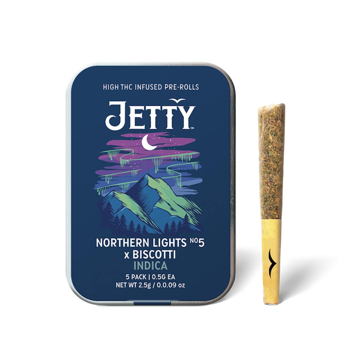 Photo of Northern Lights #5 x Biscotti | Infused Pre-Roll Pack