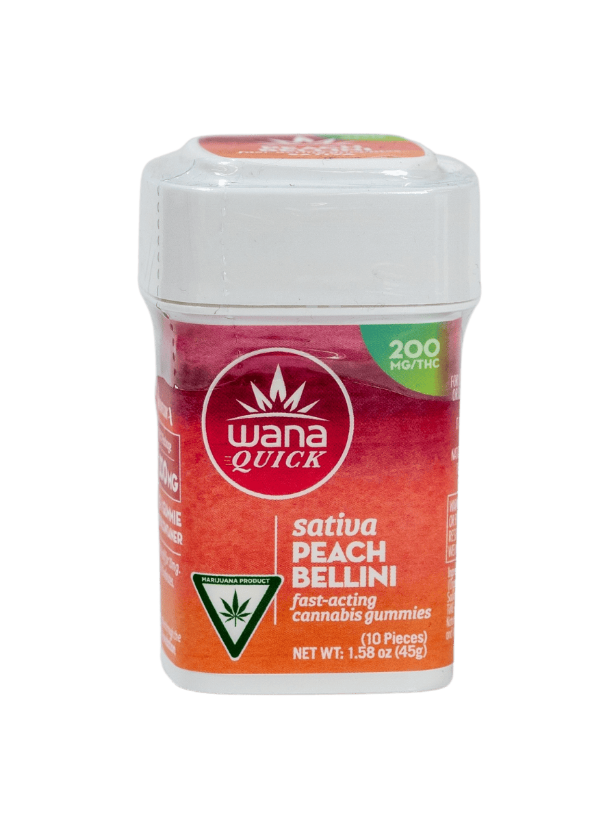 Wana - 200mg Quick Gummies - Peach Bellini