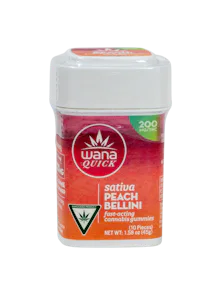 Wana - 200mg Quick Gummies - Peach Bellini