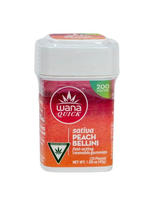Wana - 200mg Quick Gummies - Peach Bellini