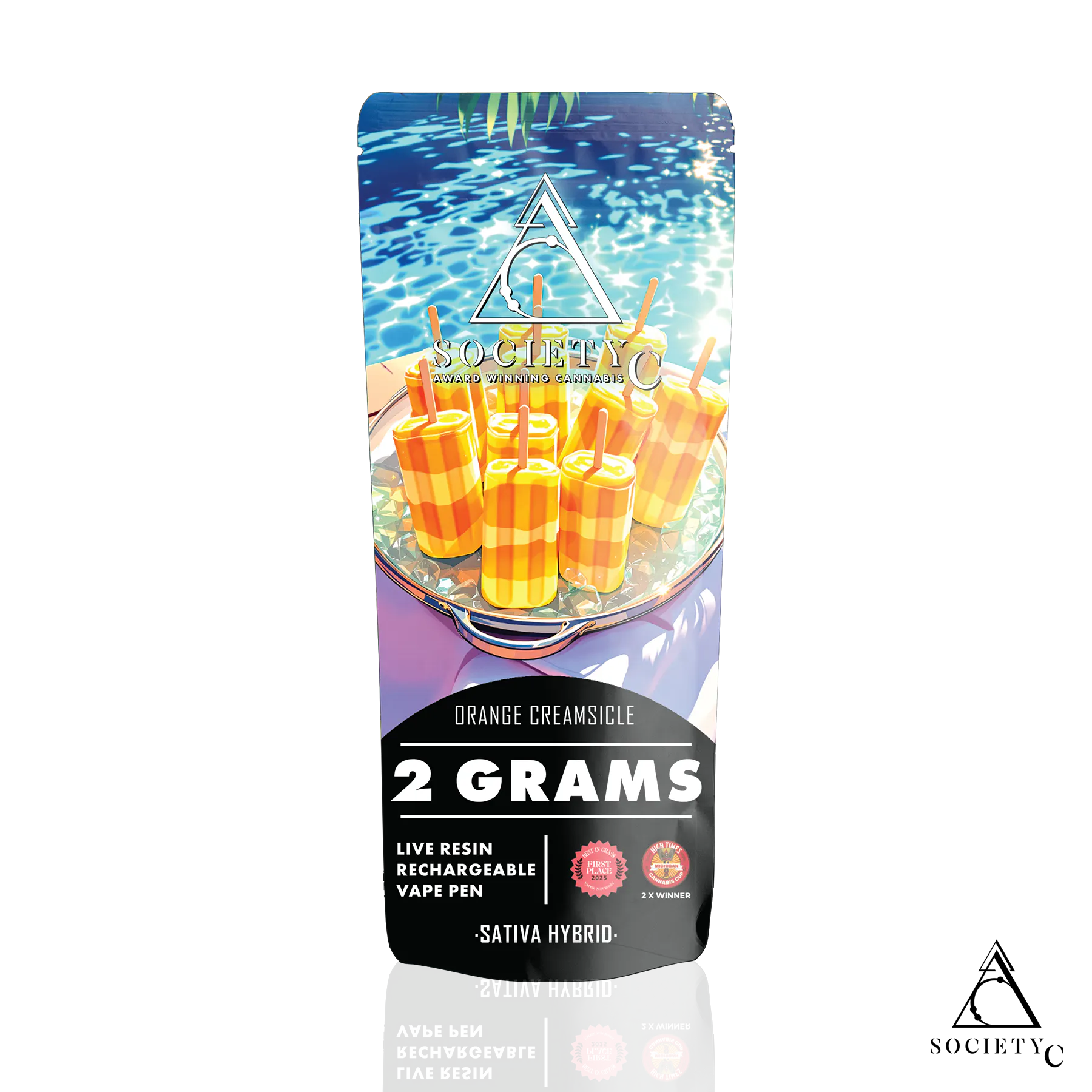 Society C Live Resin All-in-One Vape - Orange Creamsicle | NOXX
