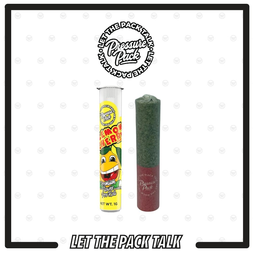 Pressure Pack 1g Preroll Lemon Cherry Gelato