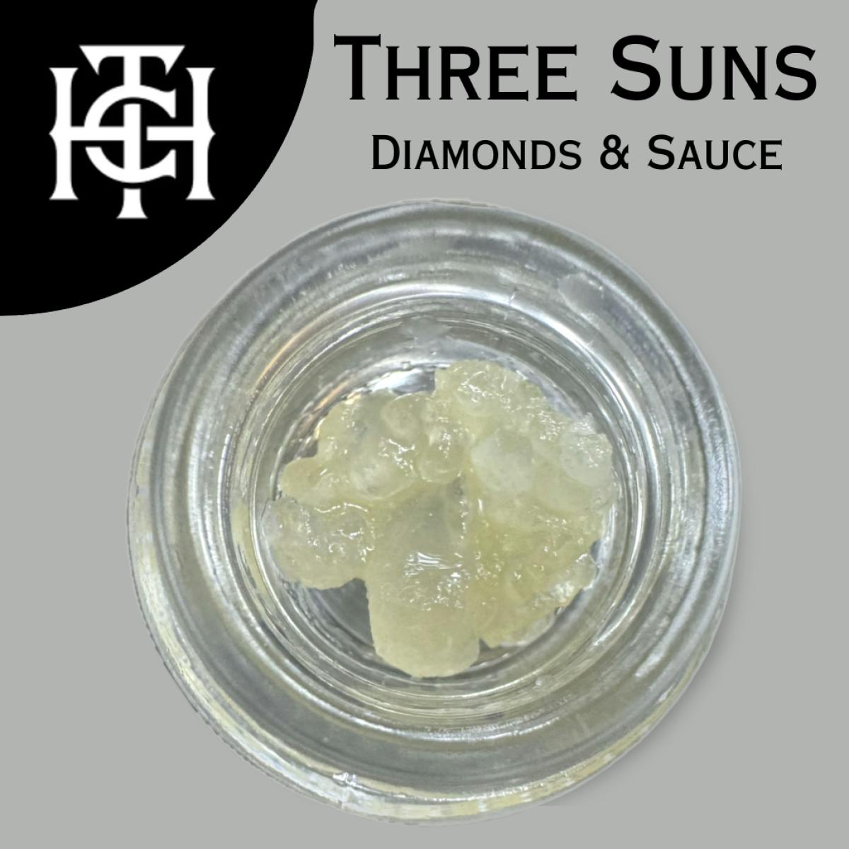 Product Three Suns Diamonds In Sauce | Concentrates | 1g