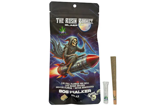 Stoned to the Bone | Bog Walker | Rosin Rocket | Infused Pre-Roll | 1.3g-1
