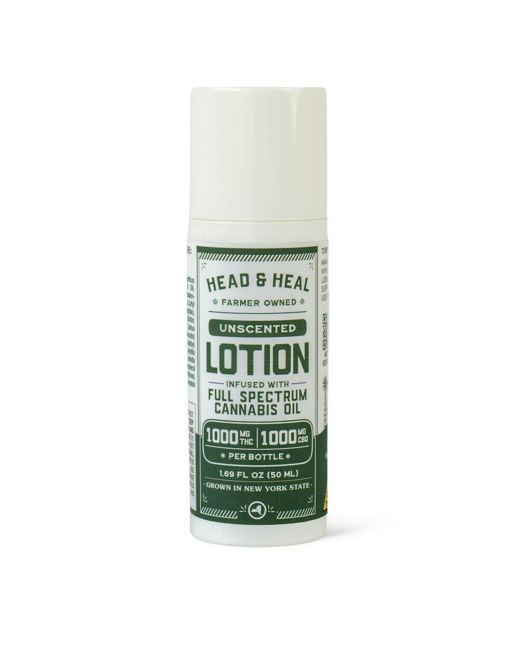 Unscented THC/CBD Lotion 50ml