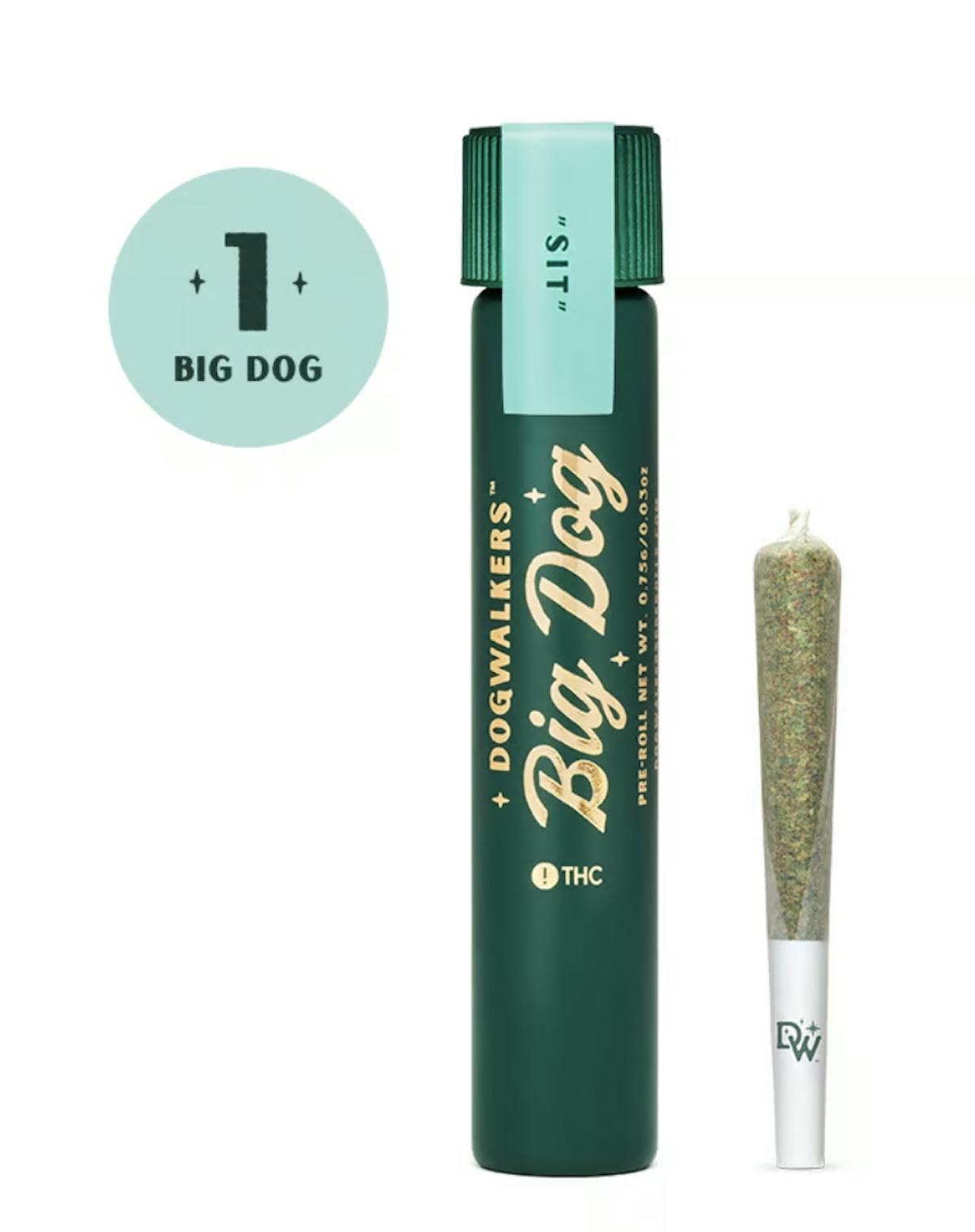 Photo of Dogwalkers l Lavender Cookies Big Dog Pre Roll 1pk l 1g