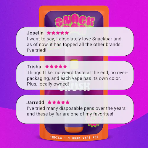 SNACKBAR – Grape Crush – Disposable 1g-2