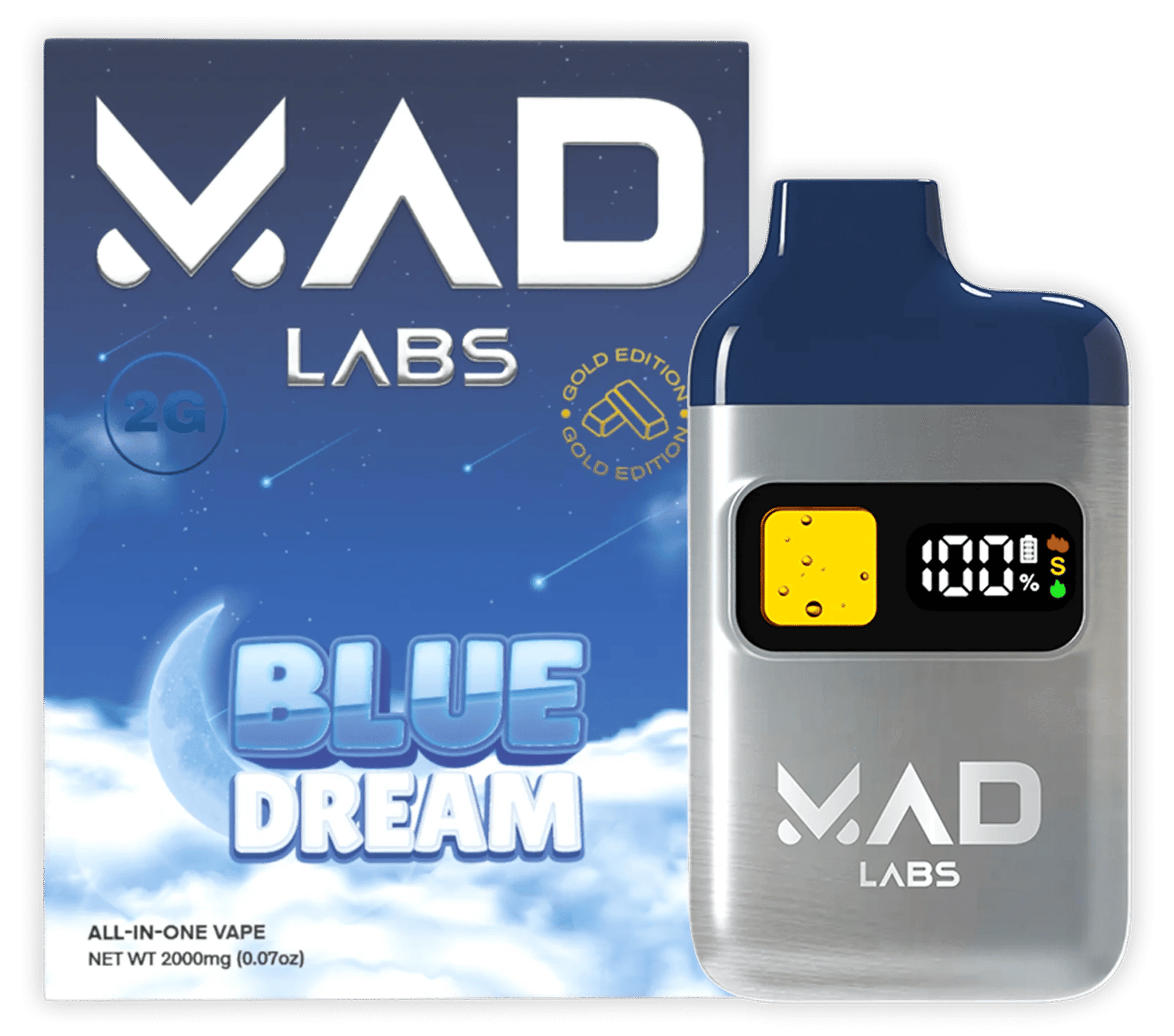 Mad Labs 2g Disposable Blue Dream