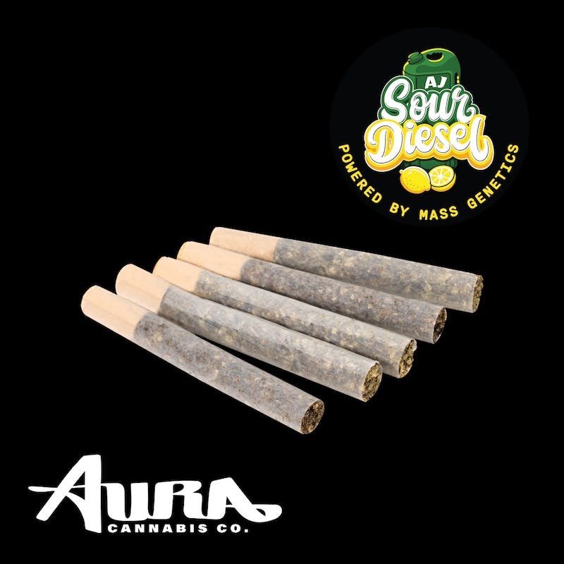 Product Aura Cannabis Co. - AJ's Sour Diesel Pre-Roll (1g)