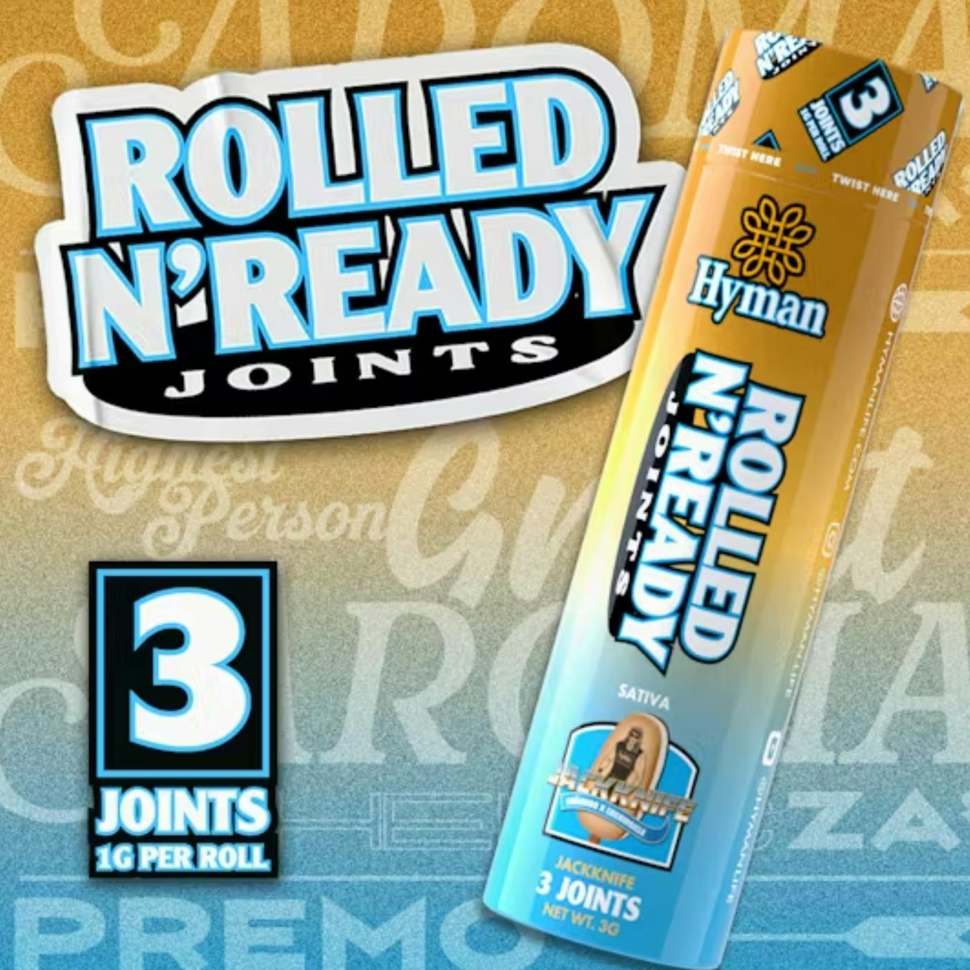Jacknife | Rolled Ready