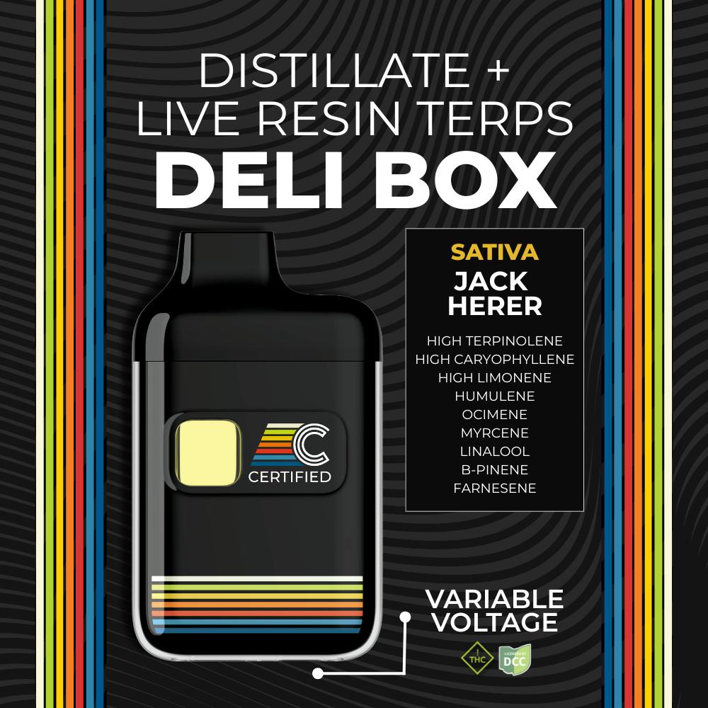 CRDP×DGNリキッド 1ml Jack Herer Jack Herer | Live Resin Vape Cartridge | 1g by | Buy Online