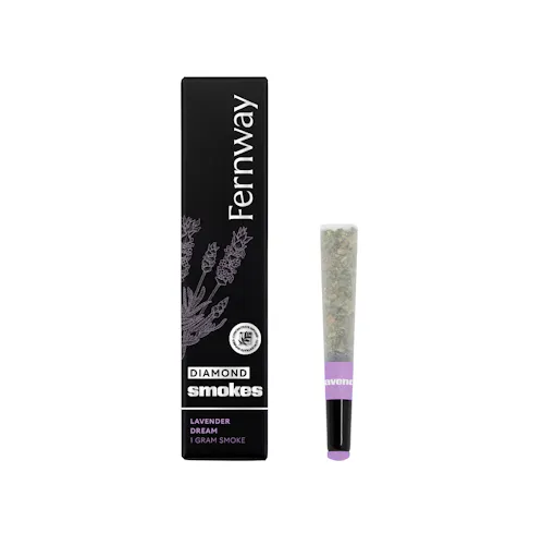 Fernway Lavender Dream 1g Diamond Infused Pre-Roll-active