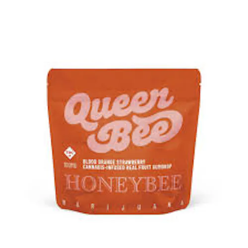 Honeybee | Blood Orange Strawberry Queen Bee Gumdrop | 100mg-1