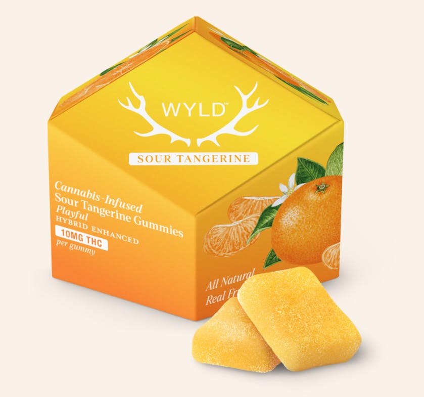 Sour Tangerine Hybrid Enhanced Gummies-1