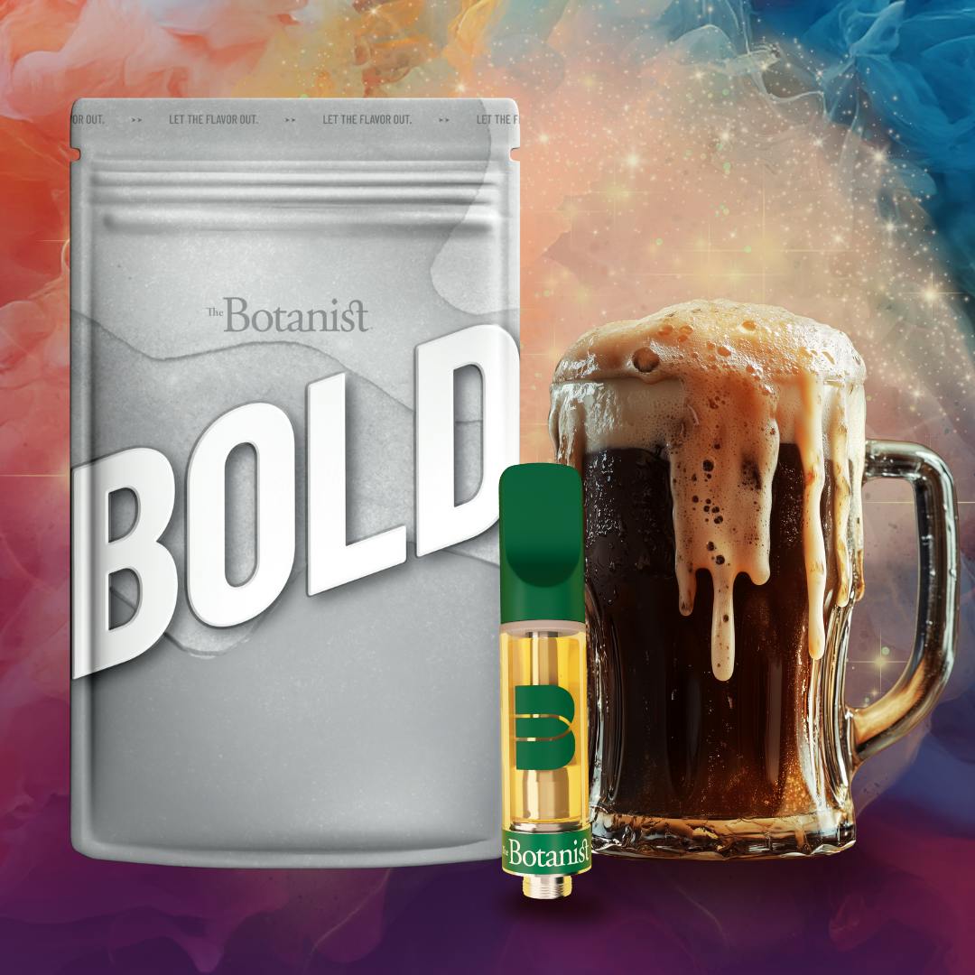 Product IGF Botanist Disposable 1g - BOLD Root Beer (Indica)