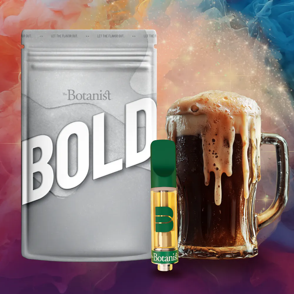 Product IGF Botanist Disposable 1g - BOLD Root Beer (Indica)