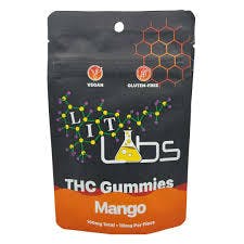 Lit Labs - 100mg Gummies - Mango