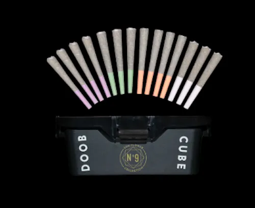 Doob Cube Micro | Indica | 14 Variety Pack – 0.5g Pre-Rolls | 4 Different Strains-3