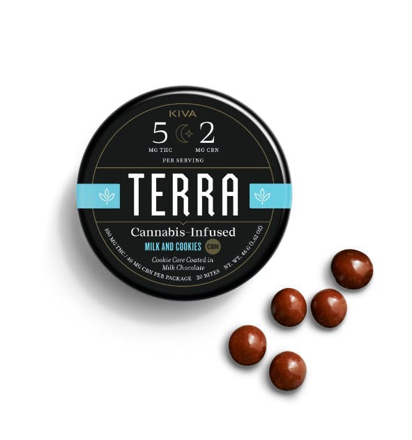 TERRA BITES | MILK & COOKIES | 100MG