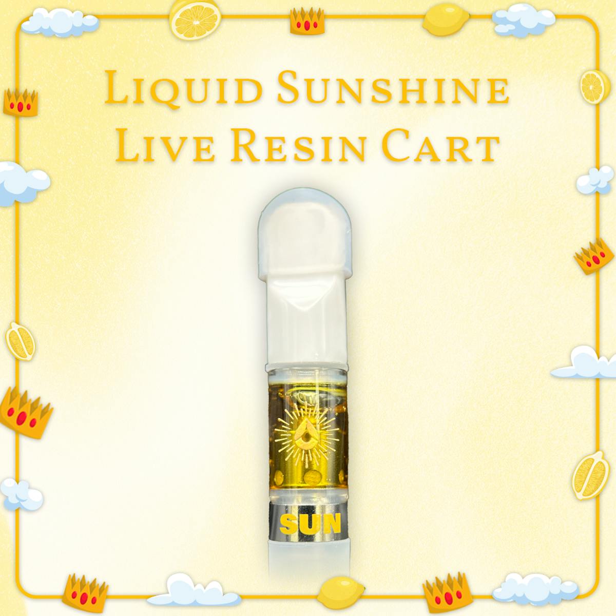 Photo of SUN l Durban Dream Queen Liquid Sunshine Live Resin Cart l 0.5g