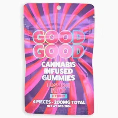 Good Good - 200mg Gummies - Passion Fruit
