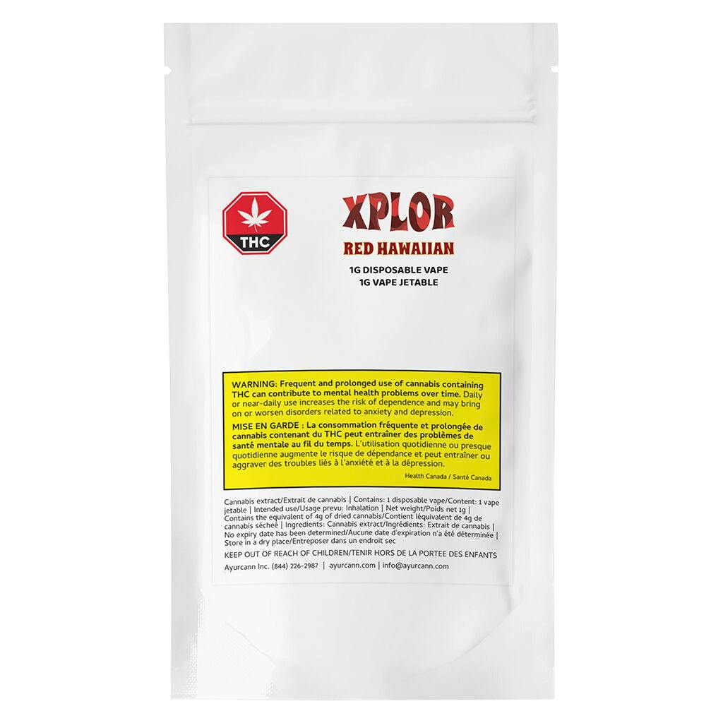 XPLOR - Red Hawaiian Disposable Vape