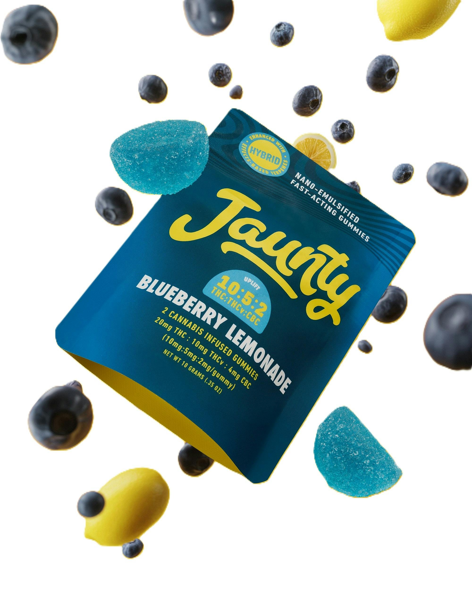 Blueberry Lemonade Gummies | 10:5:2 | THC:THCv:CBC | 20mg | 2pk-1
