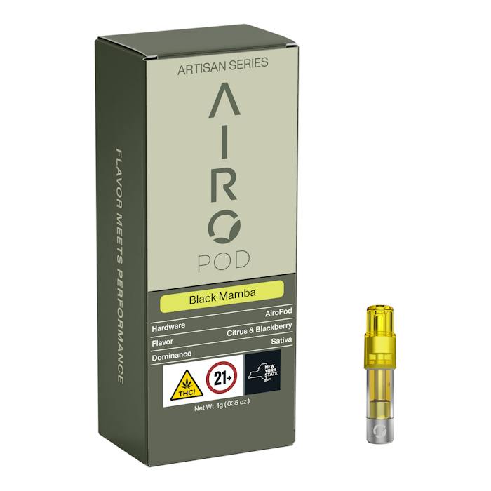 AiroPod Cartridge Artisan | Sativa | Black Mamba