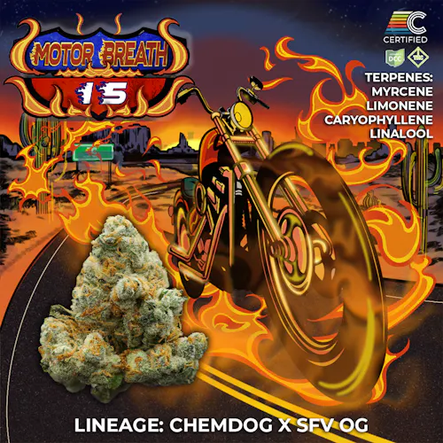 Certified: Motorbreath 15 –  Preroll 1g-1