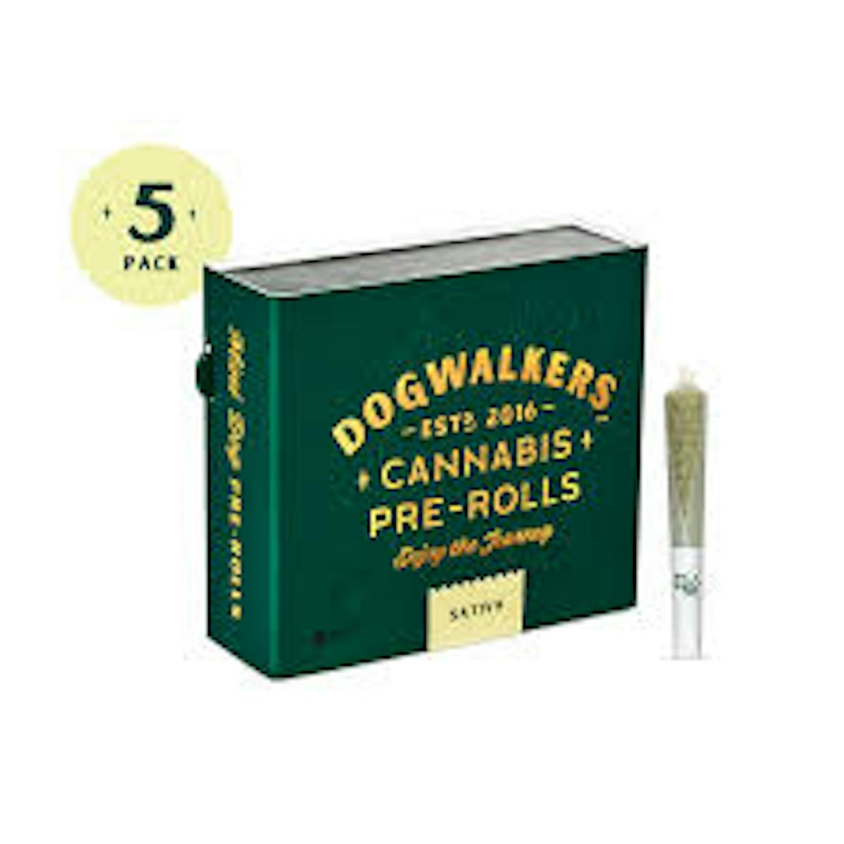 Photo of Dog Walkers Sour Diesel | Pre-Rolls| 5PK