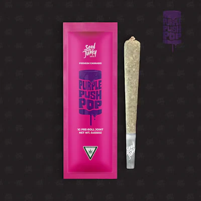 Seed Junky - 1g Preroll - Purple Push Pop