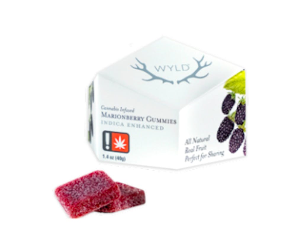 Product Wyld | Marionberry | 100mg THC 10pc Gummies