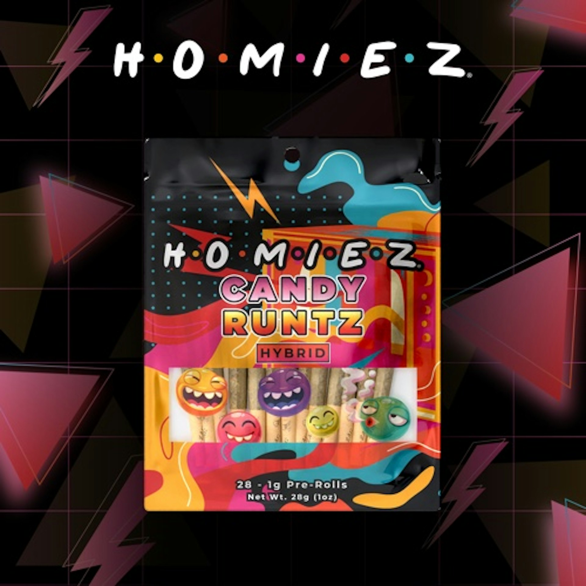 Homiez - Candy Runtz 28PK 1G Pre-Roll