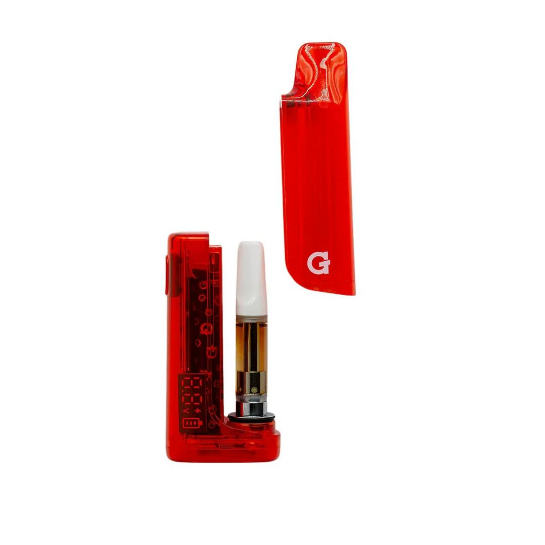 G Pen Hydout 510 Cartridge Battery - Red Translucent | The Dispensary  (Gibson)