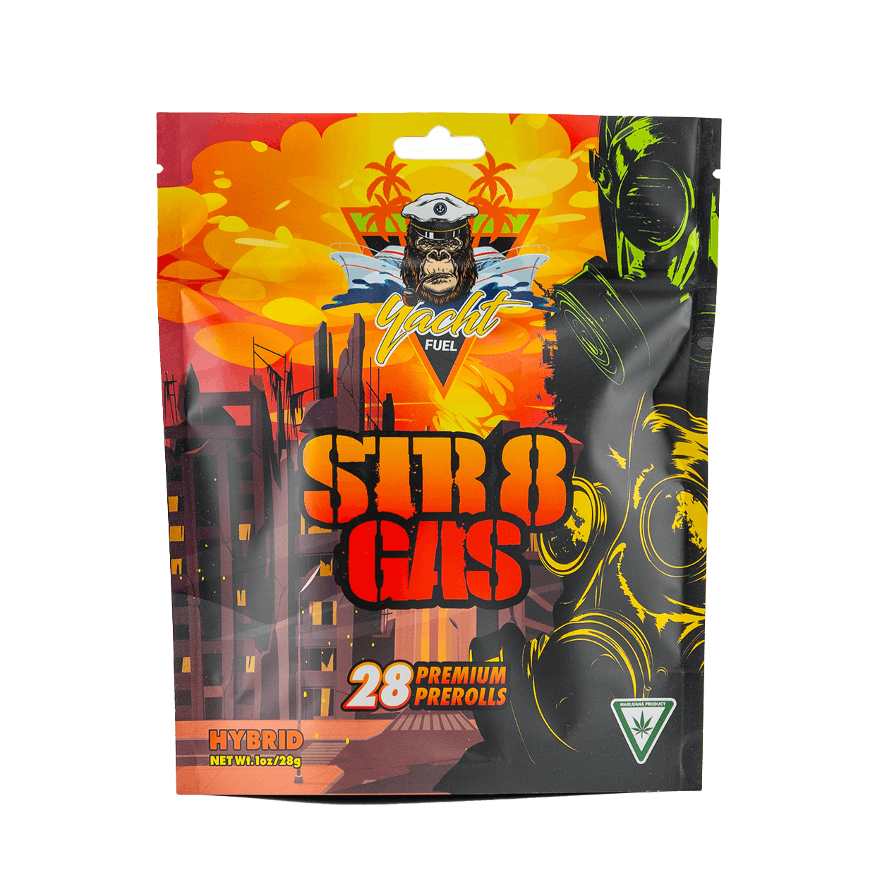 Yacht Fuel - 28-Pack 1g Prerolls - Str8 Gas