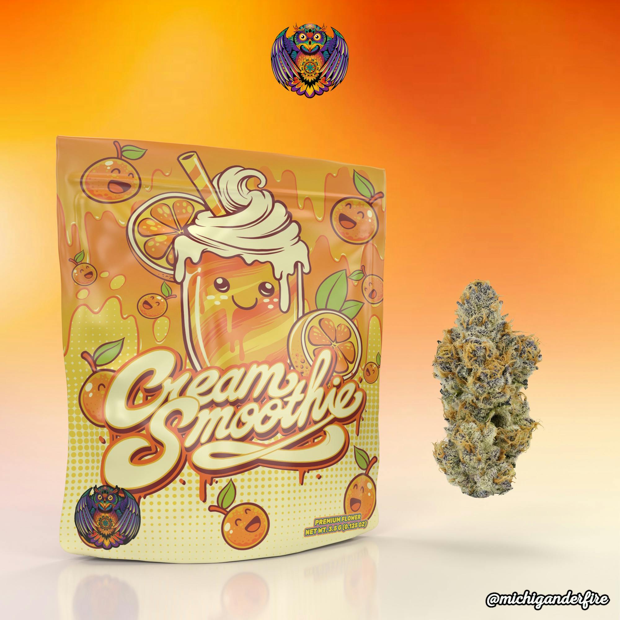 Michigander Fire - 3.5g Prepack - Cream Smoothie
