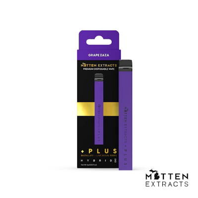 Grape Zaza +PLUS Disposable | 1g