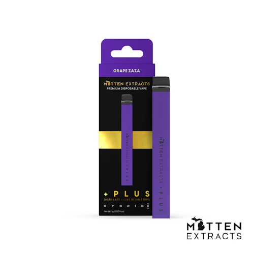 Grape Zaza +PLUS Disposable | 1g