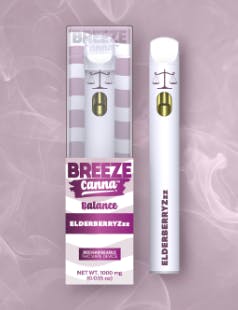 BREEZE Canna - ElderberryZzz - Classic 1g Plus Vape Device | NOXX E. PEORIA