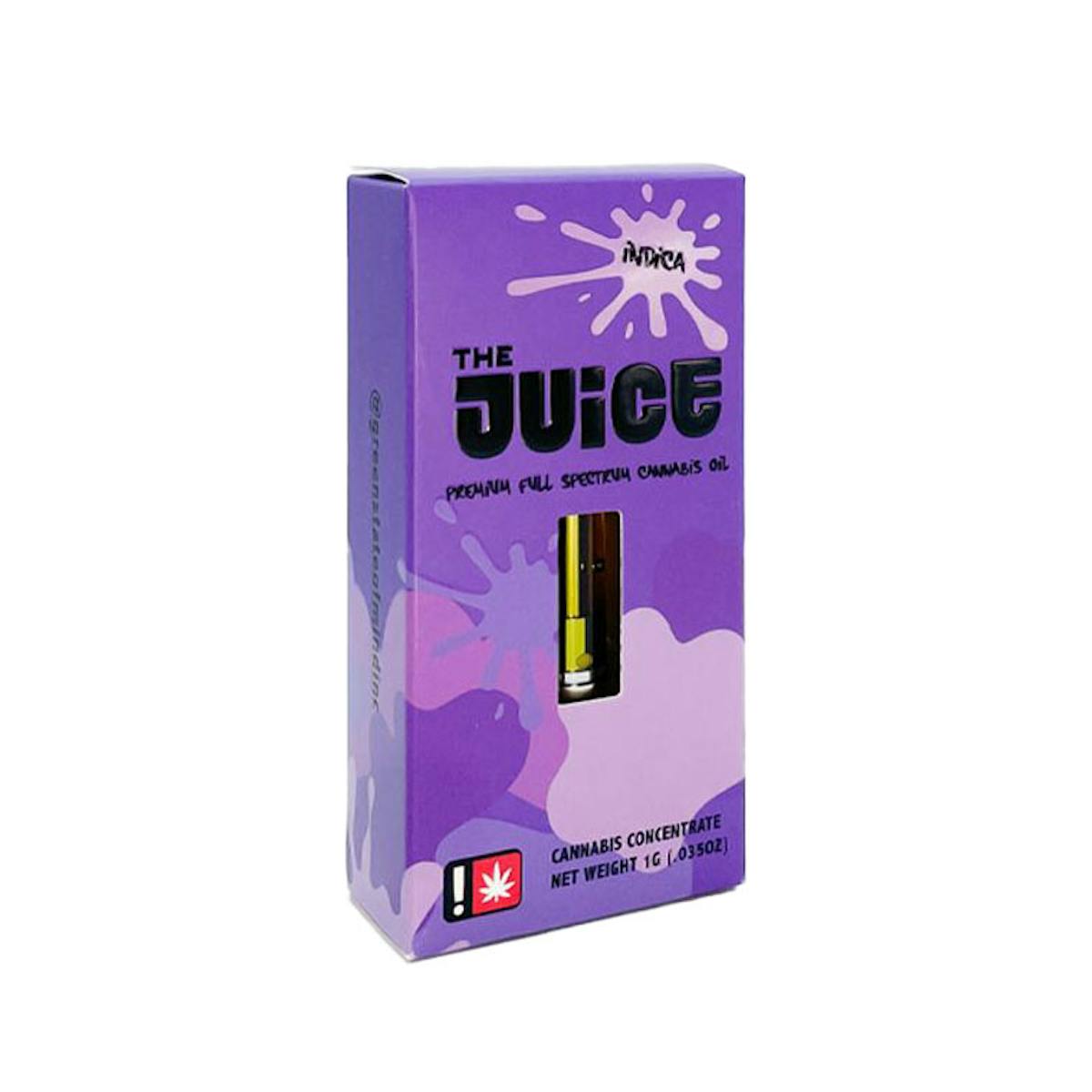 The Juice 1g PURPLE PUNCH Vape Cartridge 1g Vaporizers | Green