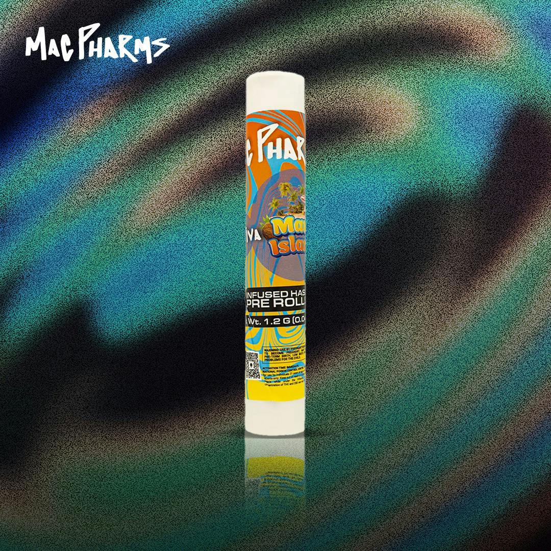 Product: Mac Pharms | Infused Pre-Roll - 1.2g - Maui Island