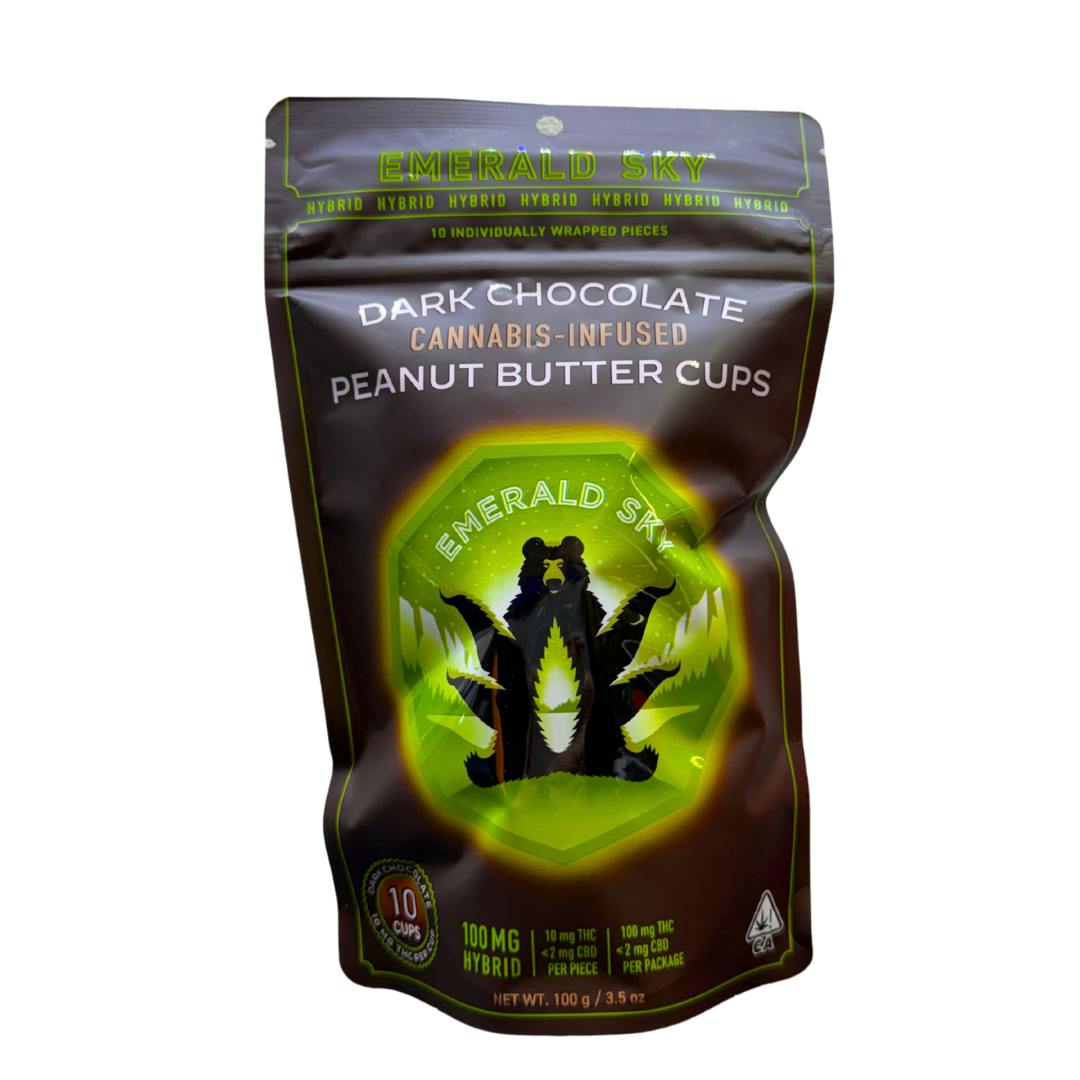PEANUT BUTTER HYBRID DARK CHOCOLATE CUPS