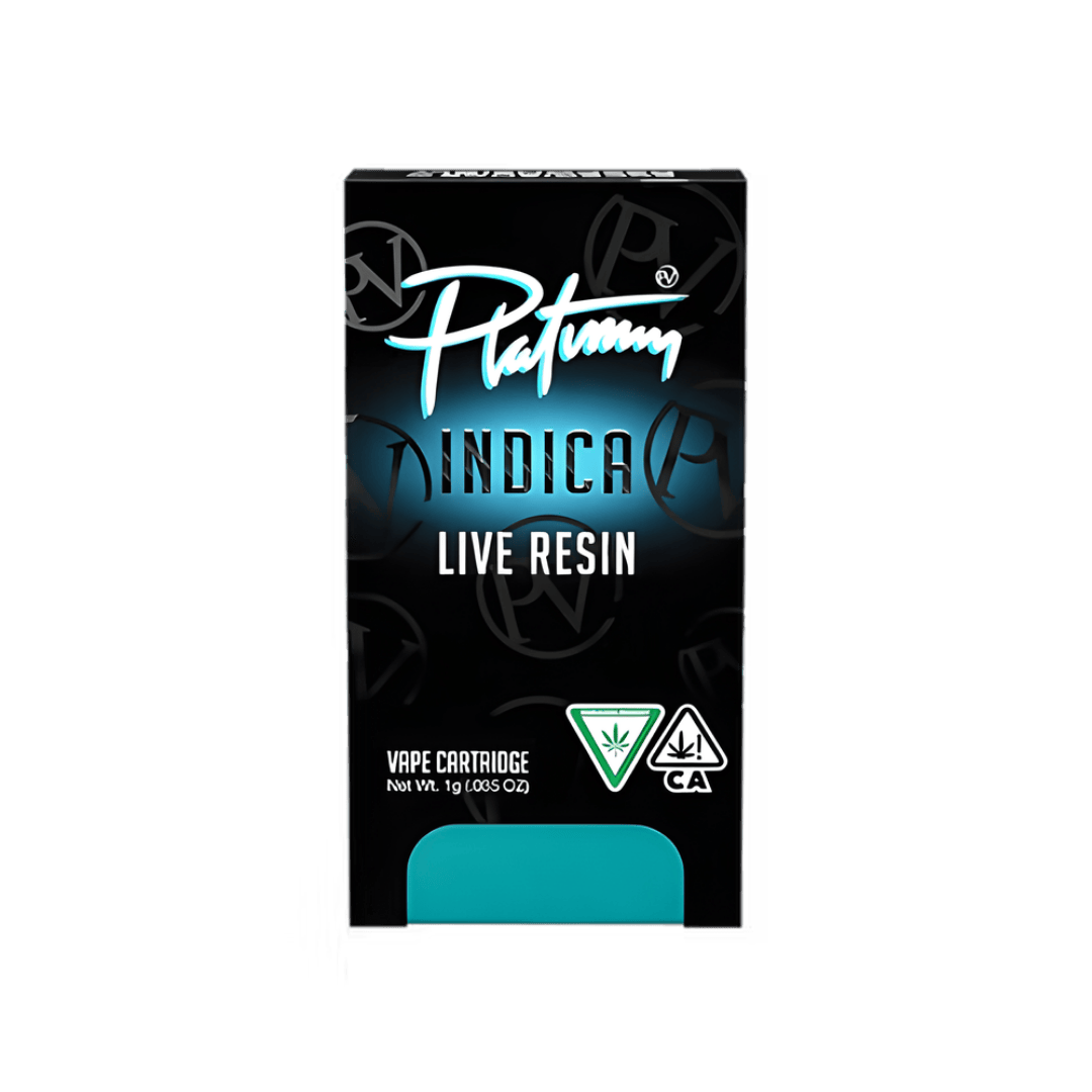Platinum Vape - Live Resin 510 Vape Cartridge - (1g) - Indica - **GMO**