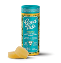 Pineapple Solventless Hash Rosin Gummies | 200mg - product image at King of Budz