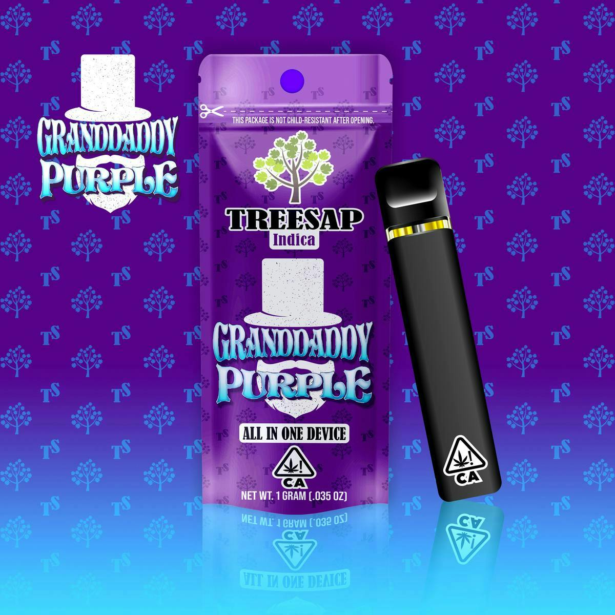 Treesap TreeSap | AIO I | Granddaddy Purple for Sale - Buzz