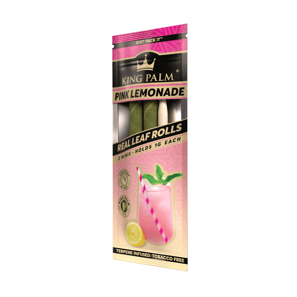 Product King Palm Hemp Wraps 2pk -- Pink Lemonade