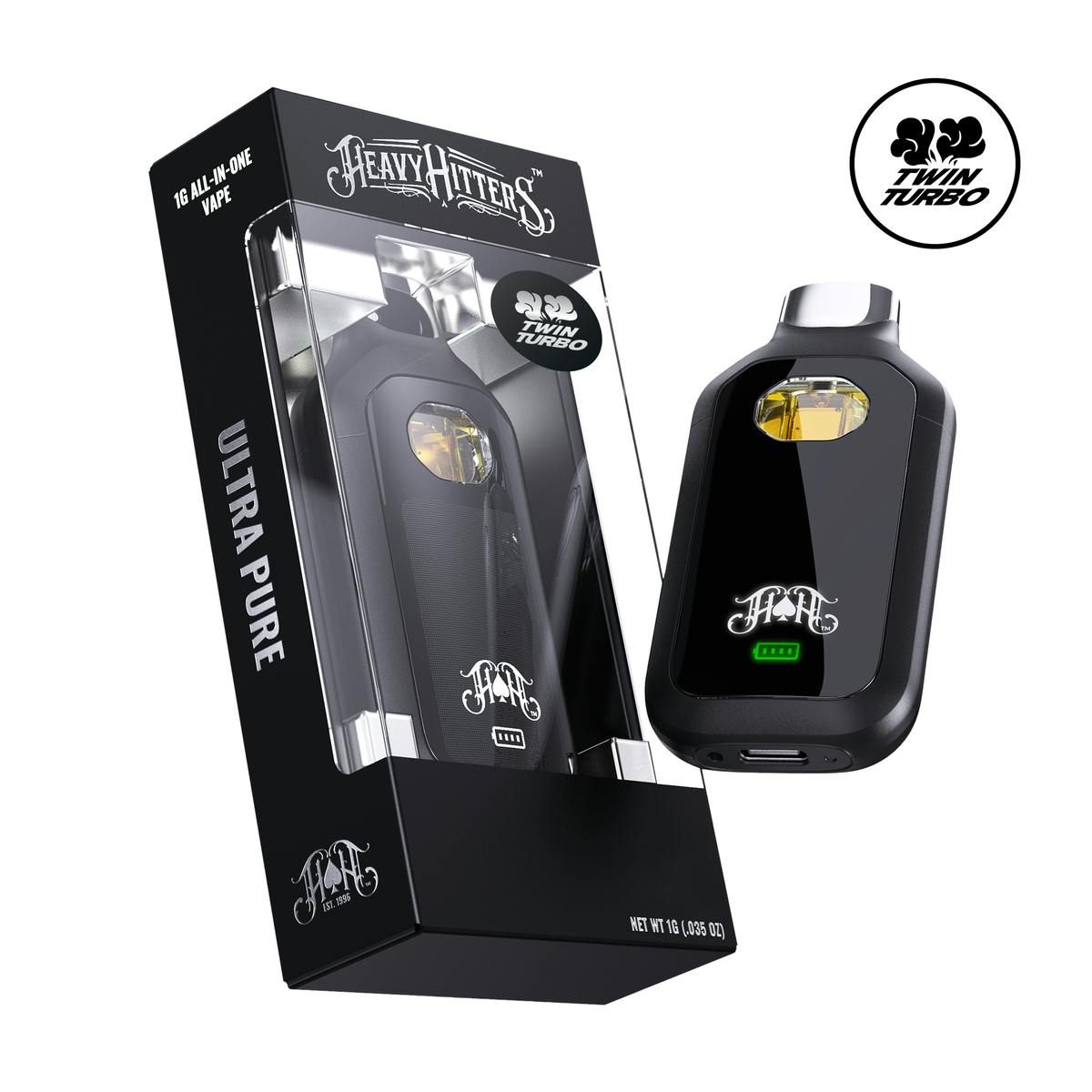 White Widow | Hybrid - Ultra Extract High Potency Oil - 1g All-in-one Vape