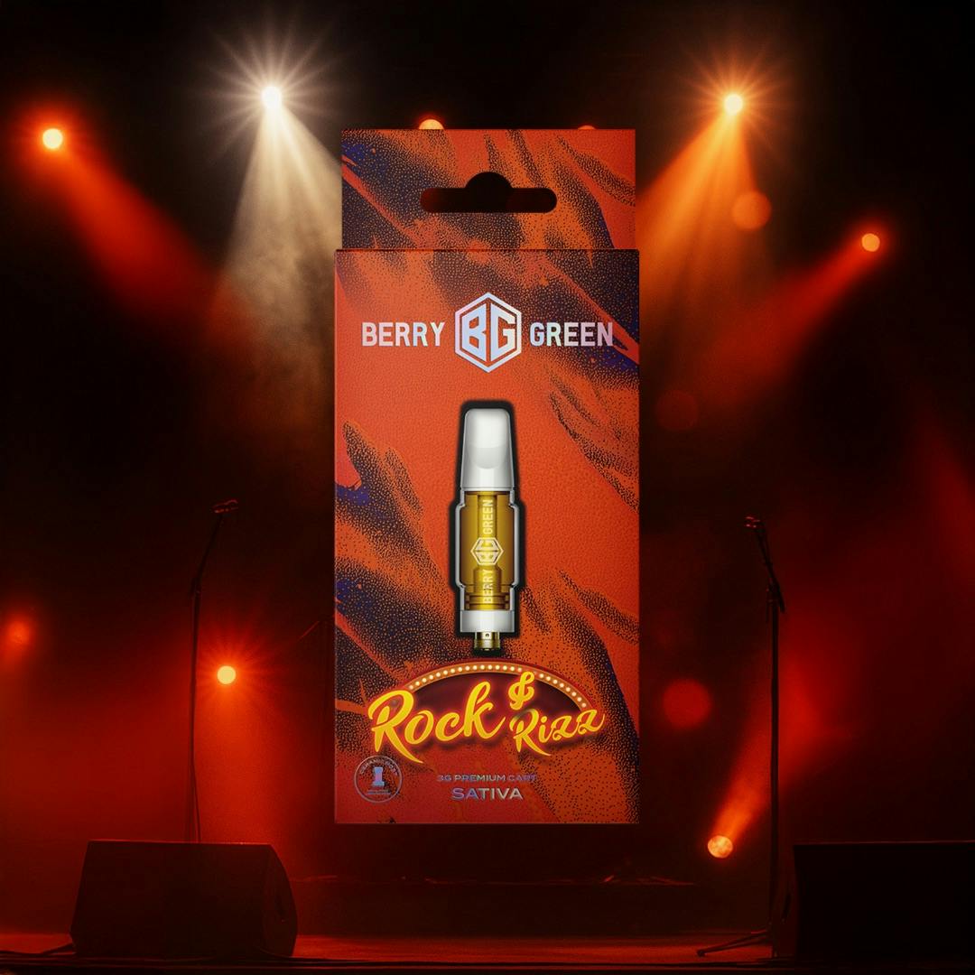 Berry Green - 3g Cart - Rock And Fizz