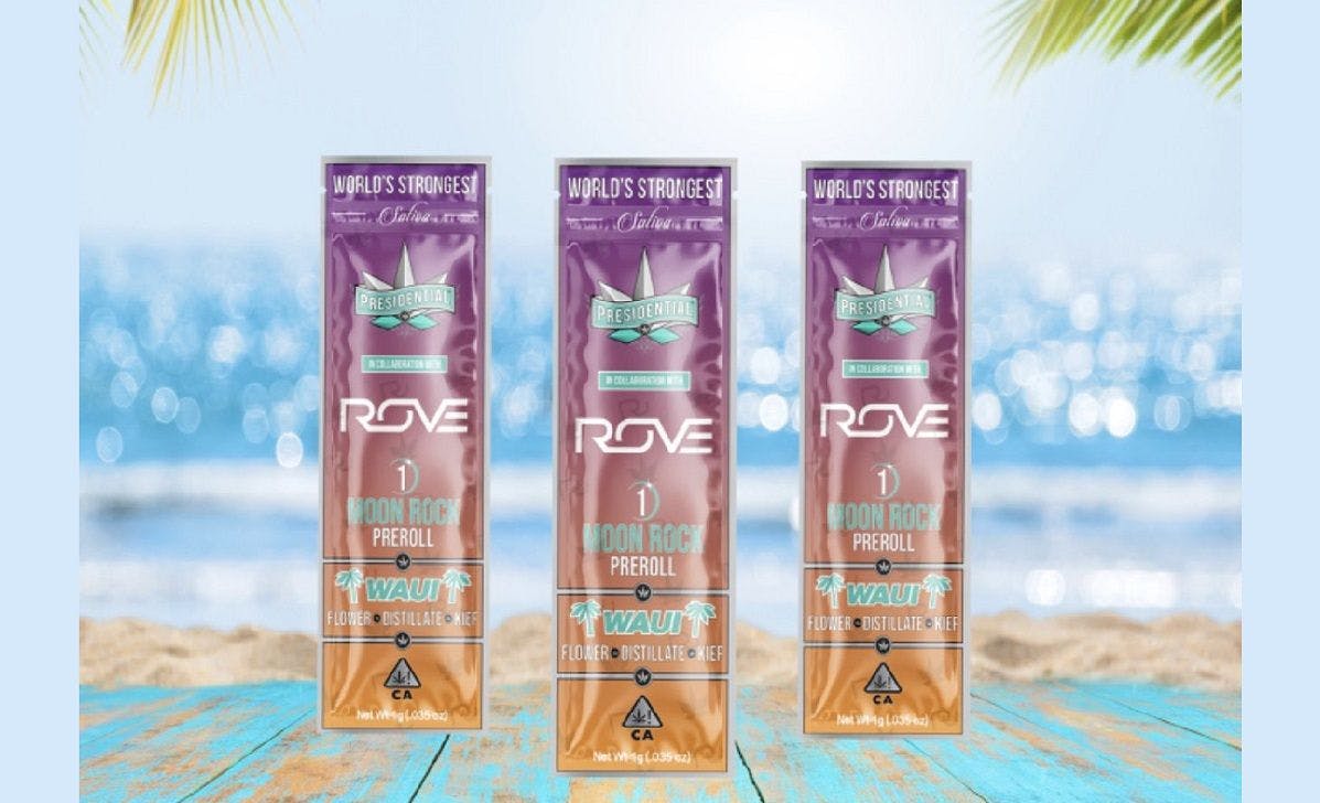 Product: PRESIDENTIAL | WAUI | MOONROCK | INFUSED PRE-ROLL SATIVA